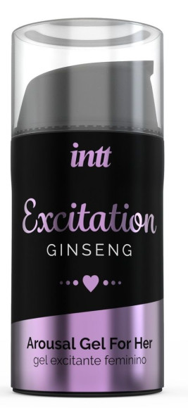 Женский возбуждающий интимный гель Excitation Ginseng - 15 мл. Женский возбуждающий интимный гель Excitation Ginseng - 15 мл.