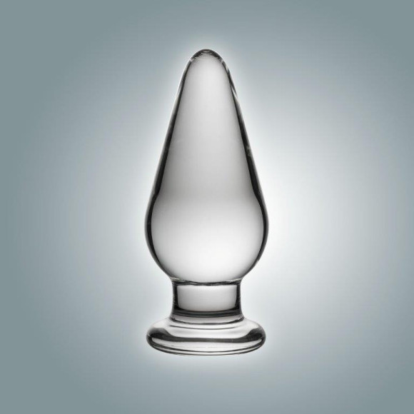 Анальная втулка из стекла - 11 см. Анальная втулка из стекла - 11 см.