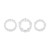 Набор из 3 эрекционных колец Erection Rings Set