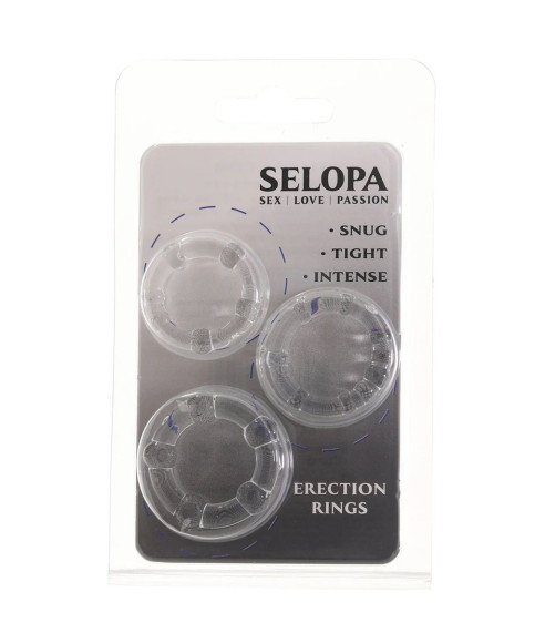 Набор из 3 эрекционных колец Erection Rings Set Набор из 3 эрекционных колец Erection Rings Set
