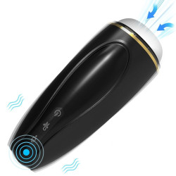 Роскошный мастурбатор Hawk с вибрацией, всасыванием и сдавливанием Роскошный мастурбатор Hawk с вибрацией, всасыванием и сдавливанием