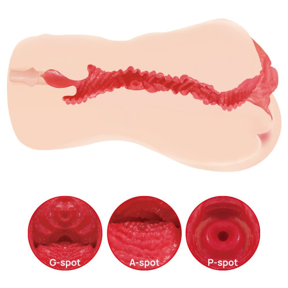 Мастурбатор-вагина с вибрацией Jenny Onahole edition 005