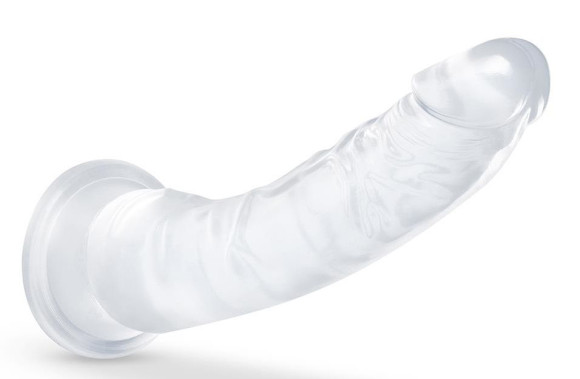 Прозрачный фаллоимитатор-реалистик Glisten - 22,2 см. Прозрачный фаллоимитатор-реалистик Glisten - 22,2 см.
