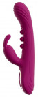 Лиловый вибратор-кролик 2 Function Vibrator Squirting - 22,5 см.