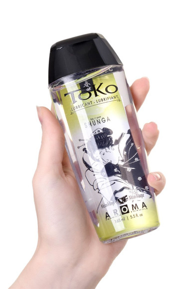Съедобный лубрикант с ароматом дыни и манго - 165 мл. Съедобный лубрикант с ароматом дыни и манго - 165 мл.
