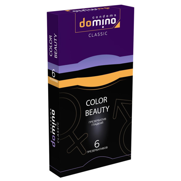 Разноцветные презервативы DOMINO Classic Colour Beauty - 6 шт. Разноцветные презервативы DOMINO Classic Colour Beauty - 6 шт.