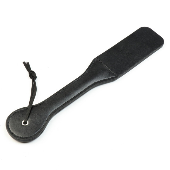 Черная гладкая шлепалка «Сердца» - 38 см. Черная гладкая шлепалка «Сердца» - 38 см.