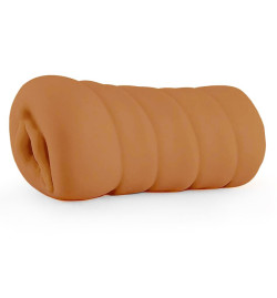 Коричневый мастурбатор-вагина Brianna