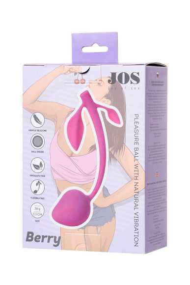 Розовый вагинальный шарик BERRY Розовый вагинальный шарик BERRY
