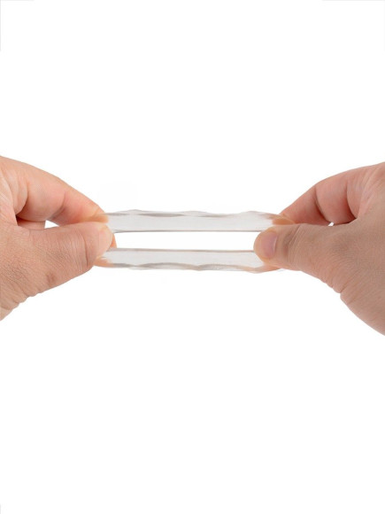 Прозрачное эрекционное кольцо в форме гайки Прозрачное эрекционное кольцо в форме гайки