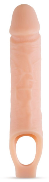 Телесный реалистичный фаллоудлинитель 10 Inch Silicone Cock Sheath Penis Extender - 25,4 см. Телесный реалистичный фаллоудлинитель 10 Inch Silicone Cock Sheath Penis Extender - 25,4 см.