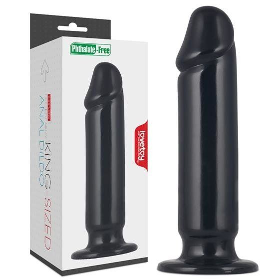 Черный анальный фаллоимитатор 9.25 King Sized Anal Dildo - 22,5 см. Черный анальный фаллоимитатор 9.25 King Sized Anal Dildo - 22,5 см.