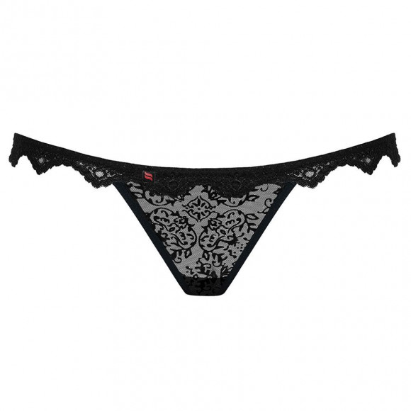 Трусики-стринги из цветочного кружева Emperita
