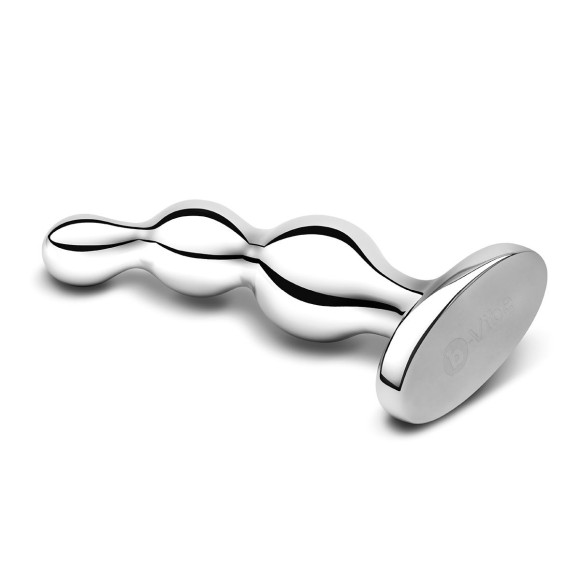 Стальной анальный фаллоимитатор для простаты Stainless Steel Anal Beads - 13 см. Стальной анальный фаллоимитатор для простаты Stainless Steel Anal Beads - 13 см.