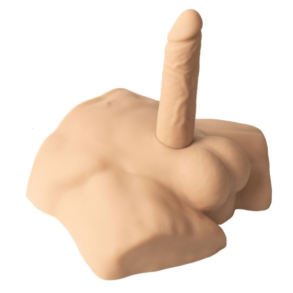 Телесный мужской полуторс с фаллоимитатором SILEXD Apollo S 7 Телесный мужской полуторс с фаллоимитатором SILEXD Apollo S 7