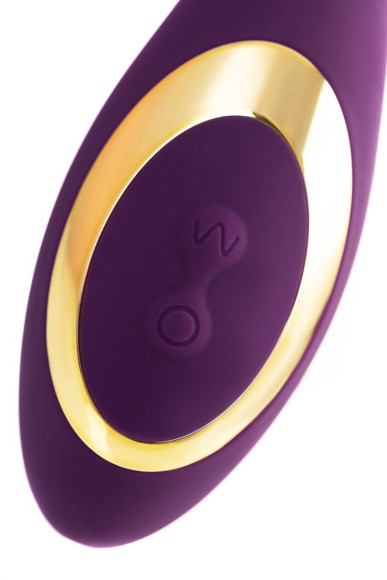 Фиолетовый вибромассажер с двойной стимуляцией Mave Фиолетовый вибромассажер с двойной стимуляцией Mave