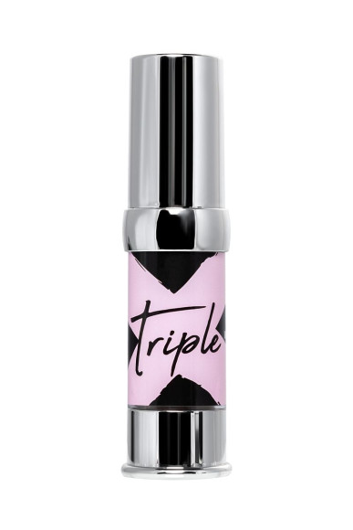 Возбуждающий гель с эффектом вибрации и охлаждения Triple X 3 in 1 Unisex Pleasure Enhancer Gel - 15 мл. Возбуждающий гель с эффектом вибрации и охлаждения Triple X 3 in 1 Unisex Pleasure Enhancer Gel - 15 мл.