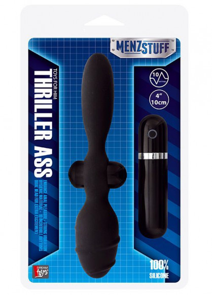 Двусторонний анальный стимулятор MENZSTUFF THRILLER ASS - 20 см.