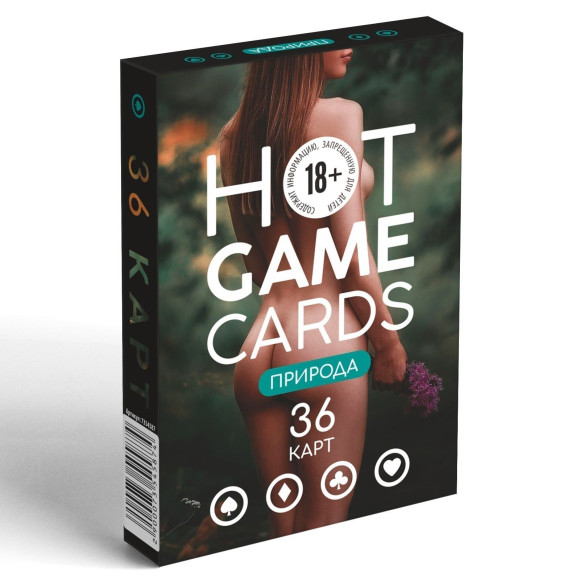 Игральные карты Hot Game Cards «Природа» Игральные карты Hot Game Cards «Природа»