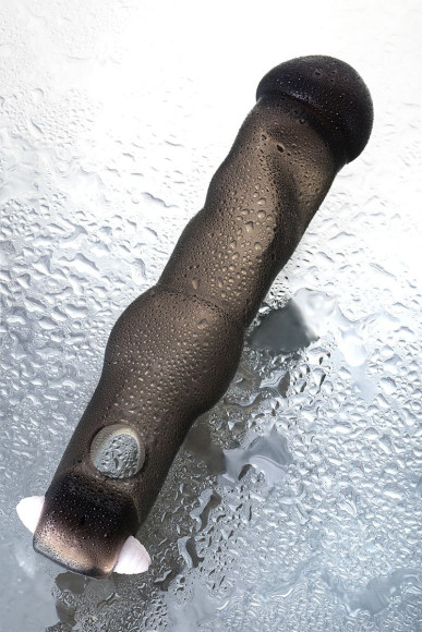 Закрытая фаллическая насадка на пенис с кольцом для фиксации вибропулей Закрытая фаллическая насадка на пенис с кольцом для фиксации вибропулей