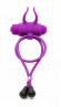 Утягивающее лассо фиолетового цвета с вибрацией The Devil
