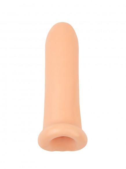 Телесный фаллоудлинитель Striker - 13,5 см.