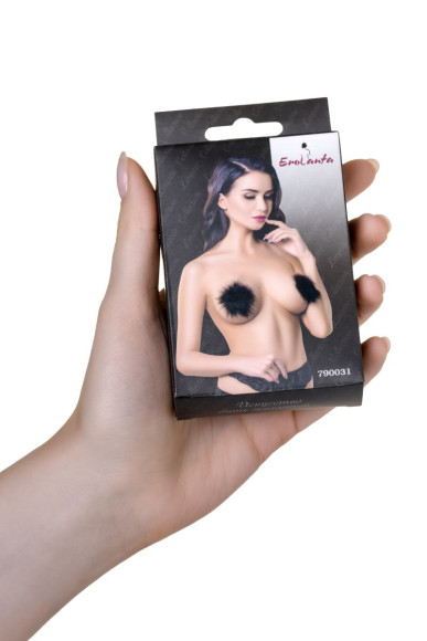 Соблазнительные круглые пэстис с пухом Соблазнительные круглые пэстис с пухом