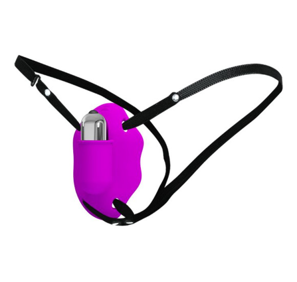 Нежный вибростимулятор для клитора Love Rider на ремешках