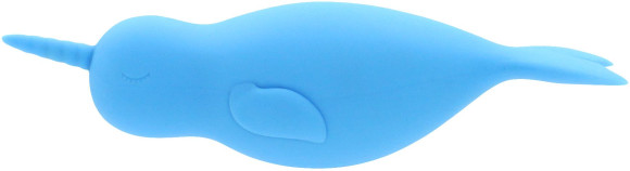 Голубой вибромассажер Unihorn of the Sea Neigh Mo для точечной стимуляции Голубой вибромассажер Unihorn of the Sea Neigh Mo для точечной стимуляции