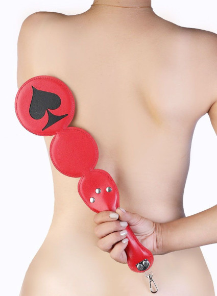 Шлёпалка Пики с анальным плагом Шлёпалка Пики с анальным плагом