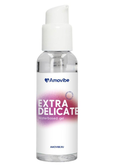 Гель на водной основе Amovibe Extra Delicate - 100 мл. Гель на водной основе Amovibe Extra Delicate - 100 мл.