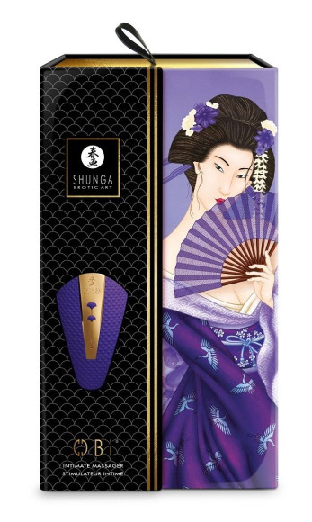 Фиолетовый клиторальный вибростимулятор OBI Фиолетовый клиторальный вибростимулятор OBI