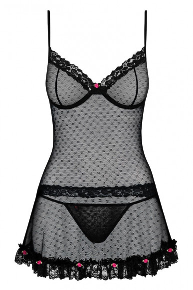 Бэби-долл Piccorosa с мелкими розочками