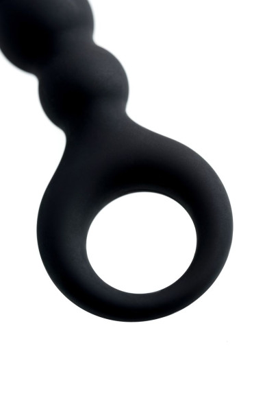 Черная анальная цепочка Carina - 19 см. Черная анальная цепочка Carina - 19 см.