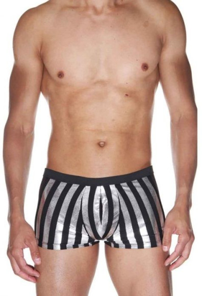 Мужские трусы-боксеры в крупную полоску Мужские трусы-боксеры в крупную полоску