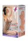 Телесный реалистичный мастурбатор-вагина Elegance.005 с вибрацией