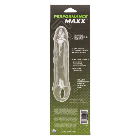 Прозрачная увеличивающая насадка Performance Maxx Extension 6.5 - 21 см. Прозрачная увеличивающая насадка Performance Maxx Extension 6.5 - 21 см.