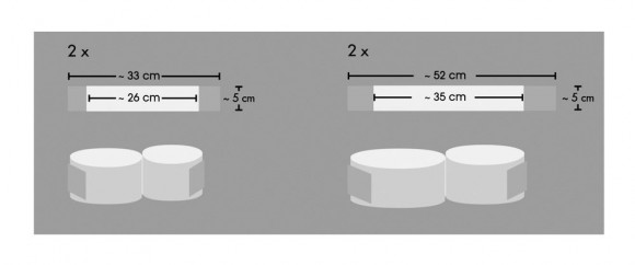 Набор фиксирующих лент для рук и ног Arm & Leg Restraints