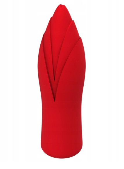 Красный клиторальный стимулятор SIRONA - 10 см. Красный клиторальный стимулятор SIRONA - 10 см.