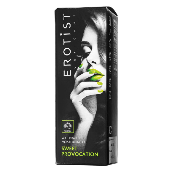 Съедобный гель Erotist Sweet Provocation Fruit Trio со вкусом киви, граната и яблока - 30 мл. Съедобный гель Erotist Sweet Provocation Fruit Trio со вкусом киви, граната и яблока - 30 мл.