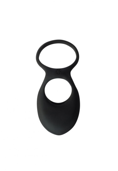 Черное эрекционное виброкольцо Daydream Черное эрекционное виброкольцо Daydream