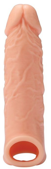 Телесная насадка EXTENDER WITH BALL STRAP 6.5 - 17 см. Телесная насадка EXTENDER WITH BALL STRAP 6.5 - 17 см.