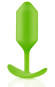 Лаймовая пробка для ношения B-vibe Snug Plug 3 - 12,7 см. Лаймовая пробка для ношения B-vibe Snug Plug 3 - 12,7 см.