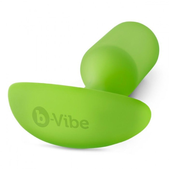 Лаймовая пробка для ношения B-vibe Snug Plug 3 - 12,7 см. Лаймовая пробка для ношения B-vibe Snug Plug 3 - 12,7 см.