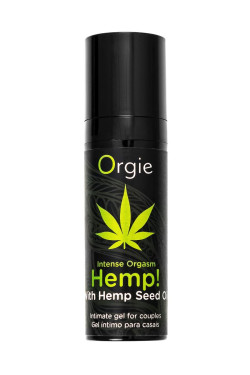 Возбуждающий интимный гель для пар Orgie Hemp Intense Orgasm - 15 мл.