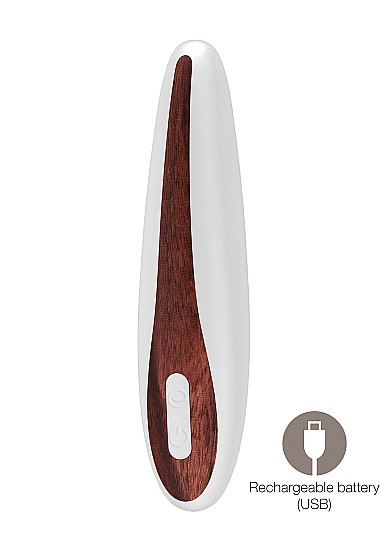 Перезаряжаемый вибромассажер Lina - 15,3 см.