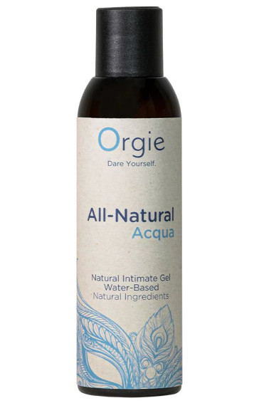 Интимный гель на водной основе Orgie All-Natural Acqua - 150 мл. Интимный гель на водной основе Orgie All-Natural Acqua - 150 мл.