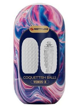 Мастурбатор в форме яйца Coquettish Balls Мастурбатор в форме яйца Coquettish Balls