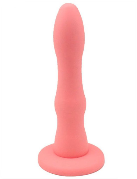 Розовая анальная насадка Paris Anal для пояса харнесс - 15,5 см. Розовая анальная насадка Paris Anal для пояса харнесс - 15,5 см.