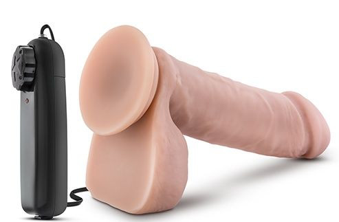 Телесный вибратор THE GOALIE 8INCH DILDO - 20,3 см. Телесный вибратор THE GOALIE 8INCH DILDO - 20,3 см.